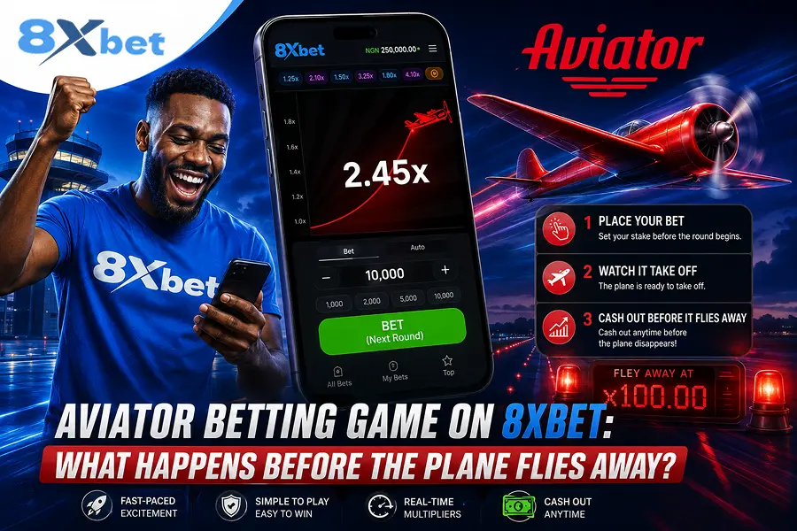 Aviator Betting Game on 8xbet: What Happens Before the Plane Flies Away?